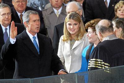 Bush II 2001 inauguration 