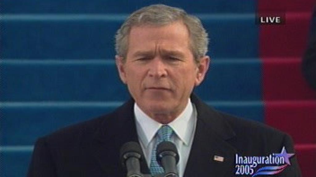 Bush II 2005 inauguration 